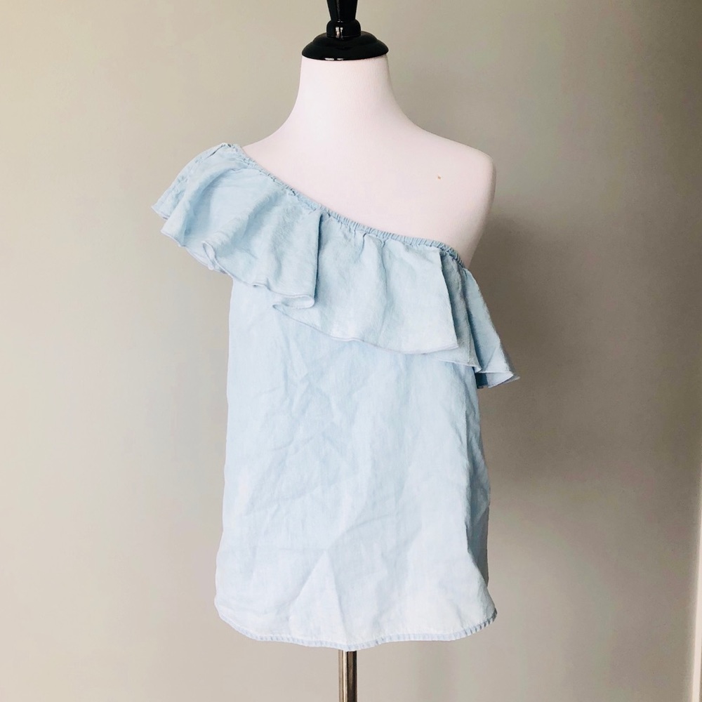 Cute Chambray Top